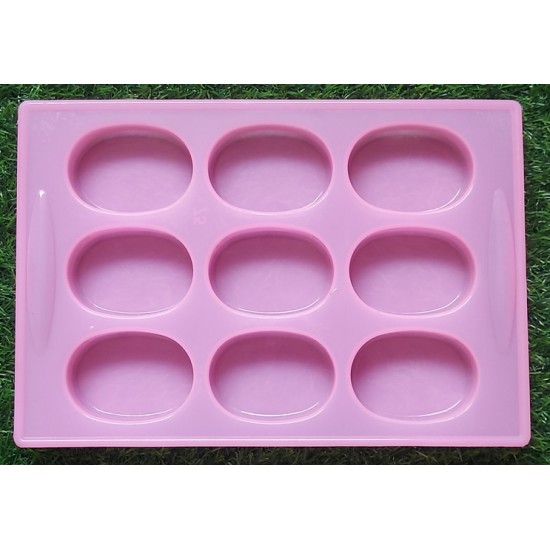 OVAL MOULD 75 GM (9 Cavity)