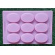 OVAL MOULD 75 GM (9 Cavity)