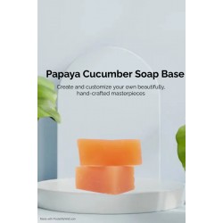 Papaya Cucumber Soap Base