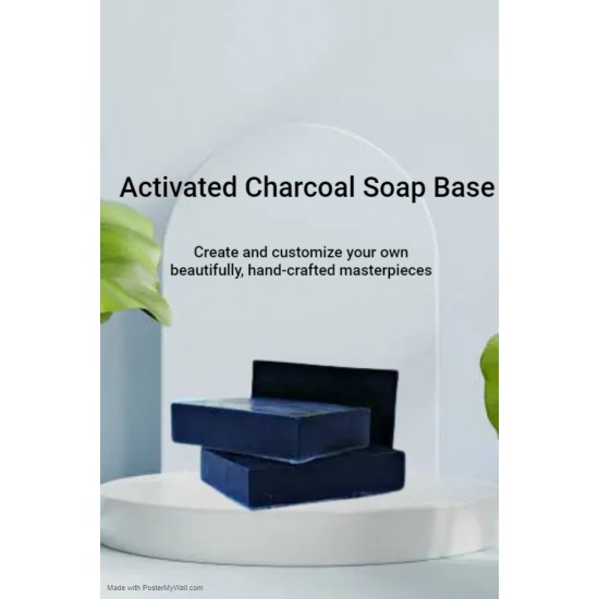 Activated Charcoal Soap Base